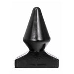 Buttplug - 18,5 cm Zacht en Flexibel - Pleasureplay Buttplugs Anale Dildo's Niet VibrerendAll Black