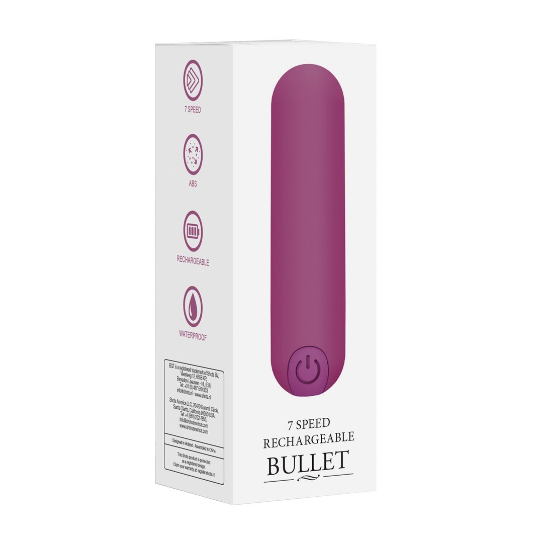 10 Speed Rechargeable Bullet - EroticToyzProducten,Toys,Vibrators,Kogel - en Minivibrators,,VrouwelijkBe Good Tonight by Shots