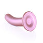 14,5 cm Gladde Silicone G - spot Dildo met Krachtige Zuignap en Metallic Kleur - EroticToyzSiliconen Dildo'sOuch! by Shots