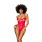 Bodysuit - Rood Vinyl