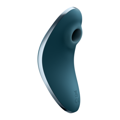 Dubbele Air Pulse Vibrator - Blauw