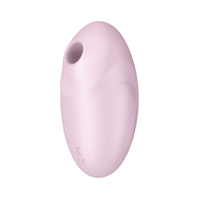 Dubbele Air Pulse Vibrator - Rood