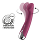 Roterende G-Spot Vibrator - Rood