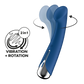 Rotating G-Spot Vibrator - Blauw