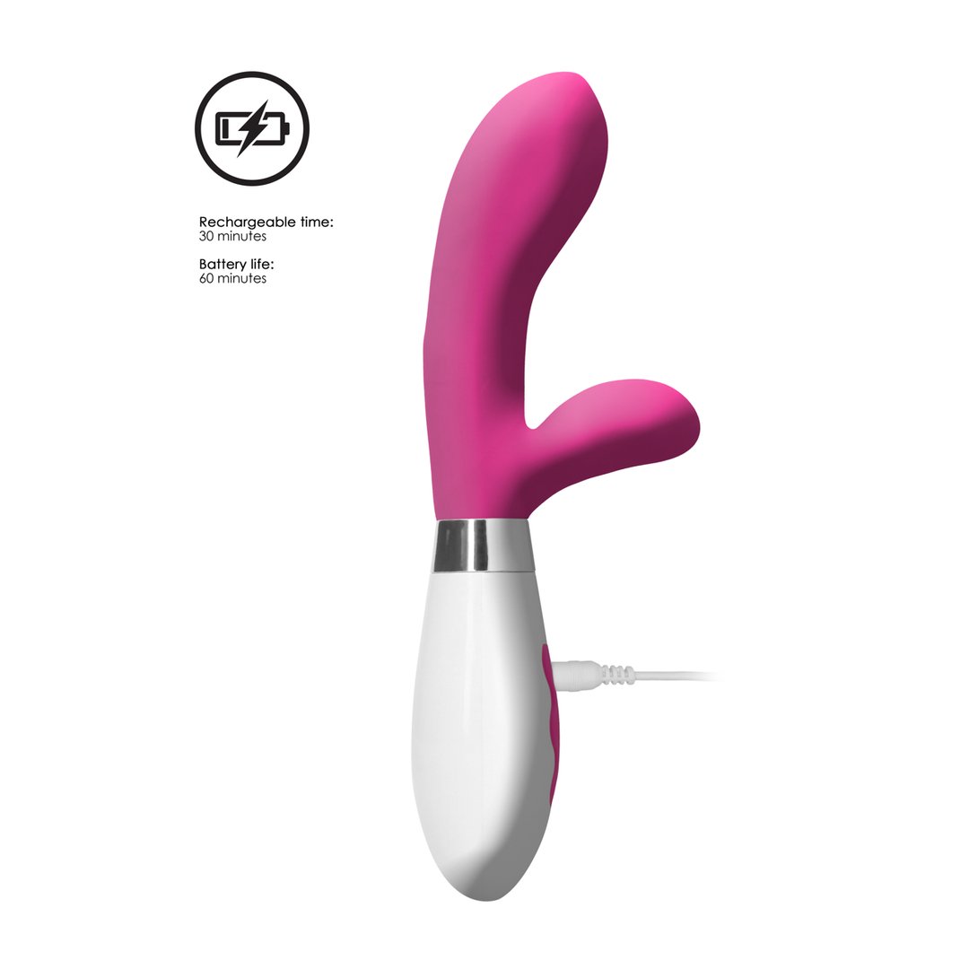 Achilles - Rechargeable Vibrator - EroticToyzProducten,Toys,Vibrators,Rabbit Vibrators,,VrouwelijkLuna by Shots