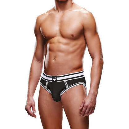 Achterloze Brief - Wit Mannen Ondergoed - EroticToyzProducten,Lingerie,Lingerie voor Hem,Briefs,,MannelijkProwler