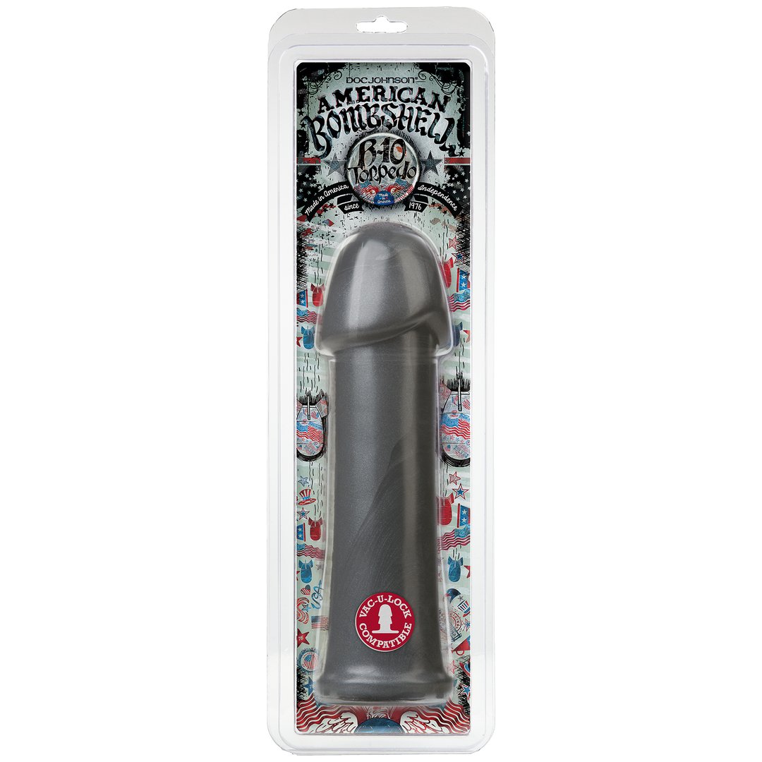 Butt Plug - 26,2 cm Zilverkleurig - Pleasureplay Buttplugs Anale Dildo's Niet VibrerendDoc Johnson