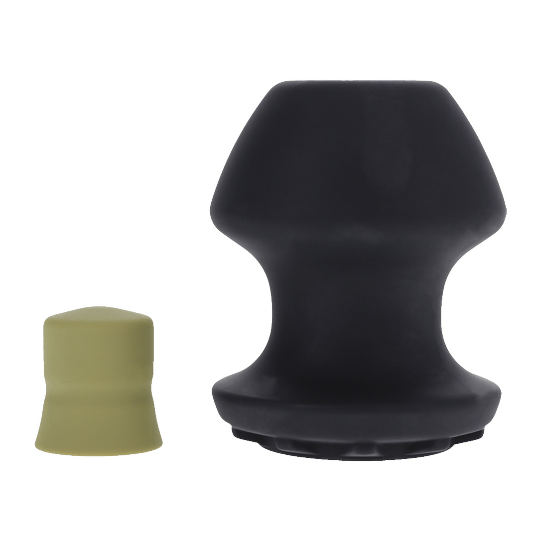 Anaal Vloeistof Keeper - Medium Zwart - Pleasureplay Buttplugs Anale Dildo's Niet VibrerendDoc Johnson