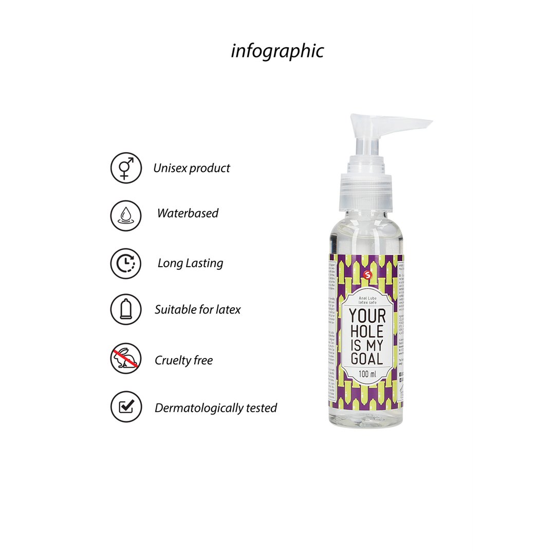 Anale Glijmiddel - 100 ml - EroticToyzAnale GlijmiddelenS - Line by Shots