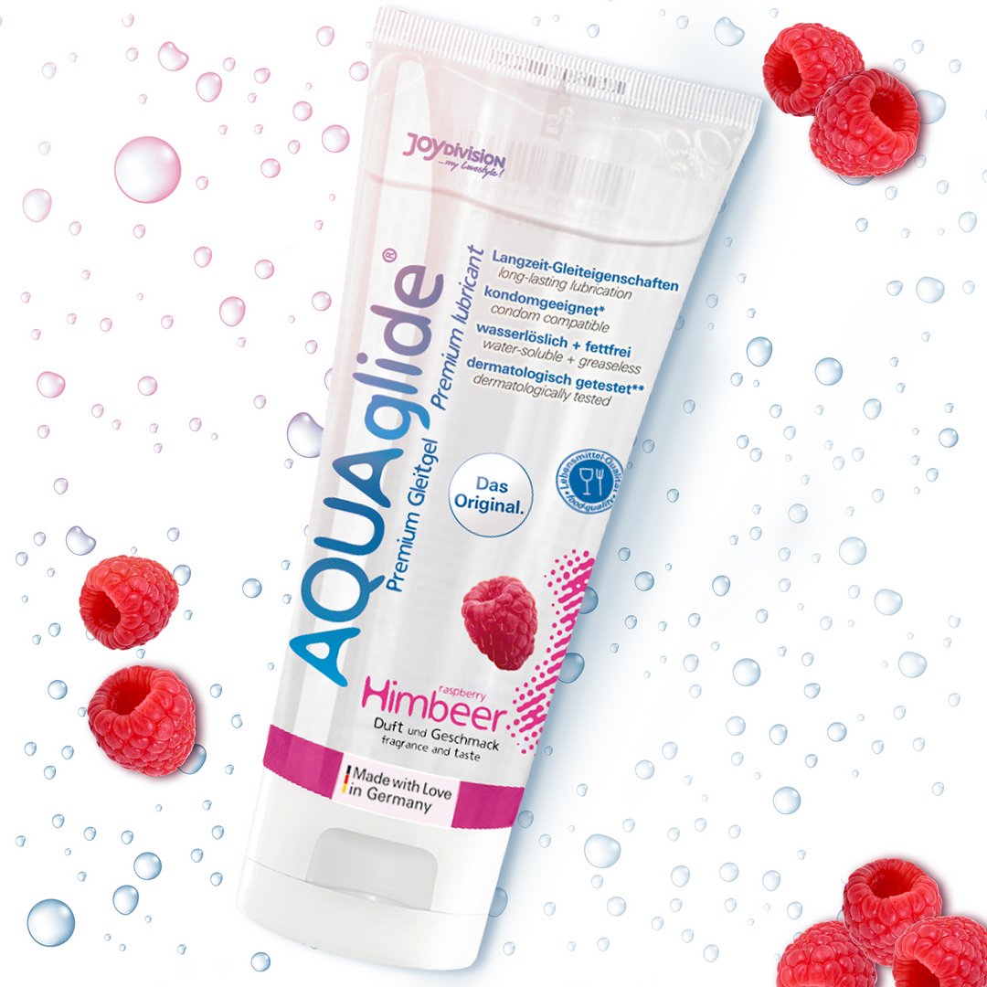 Waterbased Glijmiddel - Framboos 100 ml - Pleasureplay Glijmiddelen op WaterbasisJoydivision