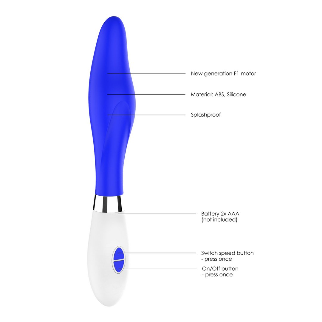 Athamas - Thick Vibrator - EroticToyzProducten,Toys,Vibrators,Klassieke Vibrators,,VrouwelijkLuminous by Shots