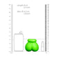 Ball Bag - Glow in the Dark - EroticToyzProducten,Toys,Toys voor Mannen,Cockringen,,MannelijkOuch! by Shots