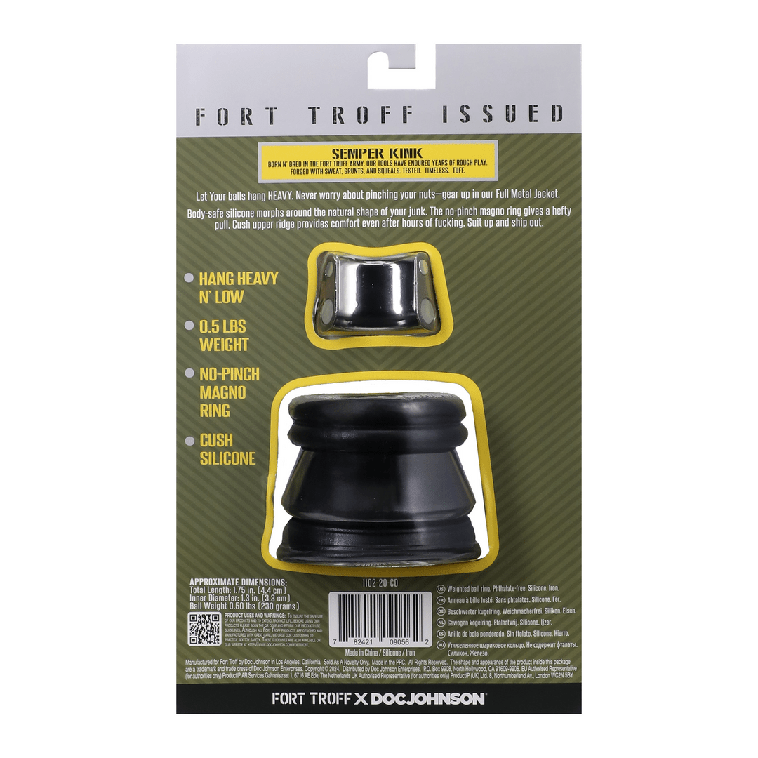 Ballstretcher - Zwart - Pleasureplay Ball StrapsDoc Johnson