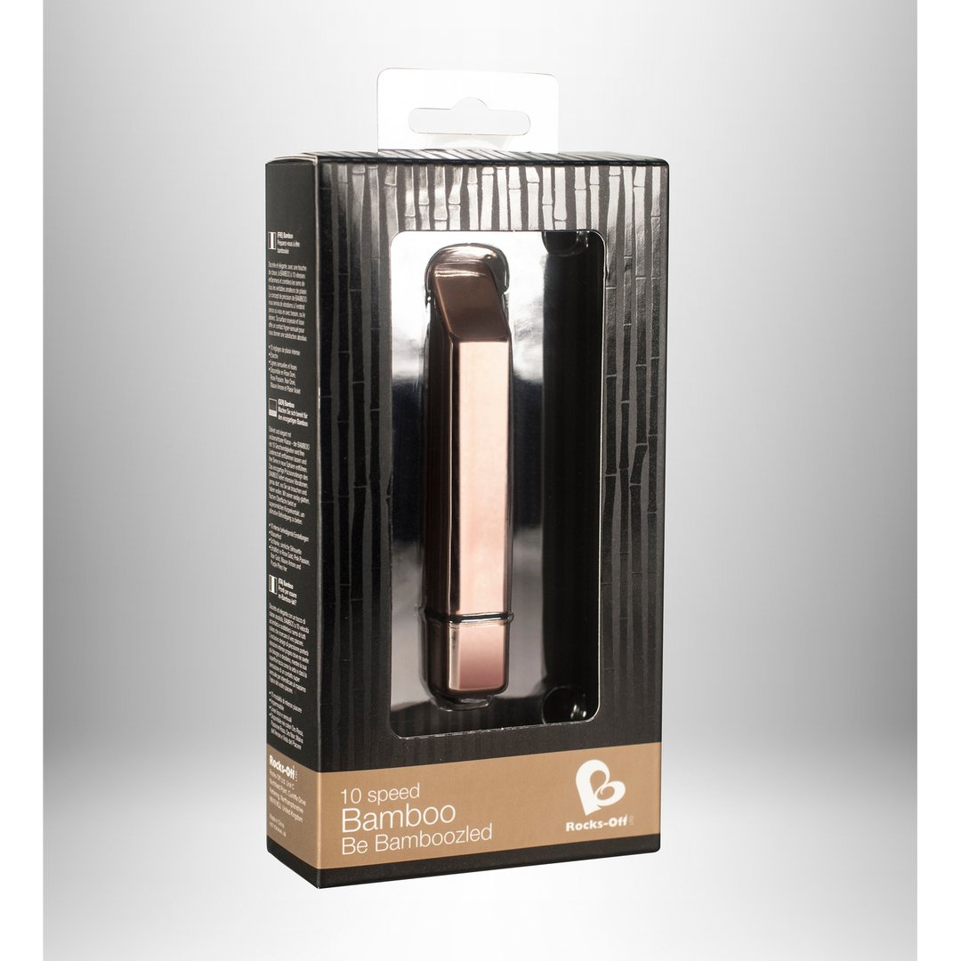 Bamboo - 10 Speed Luxury Mini Vibrator - EroticToyzProducten,Toys,Vibrators,Kogel - en Minivibrators,,VrouwelijkRocks - Off