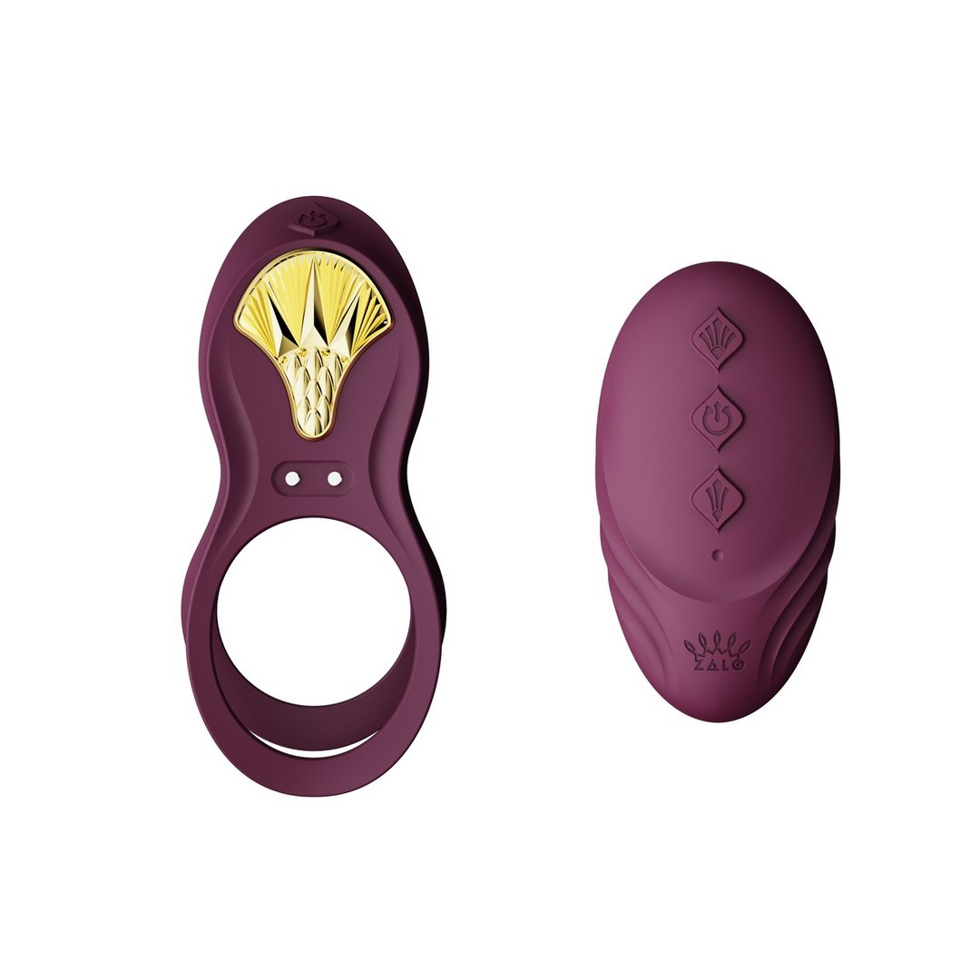 Draagbare Vibrator - Fluweel Paars - Pleasureplay Luxe VibratorZalo
