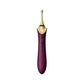 Clitorale Vibrator - Fluweel Paars - Pleasureplay Luxe VibratorZalo