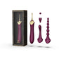 Clitorale Vibrator - Fluweel Paars - Pleasureplay Luxe VibratorZalo