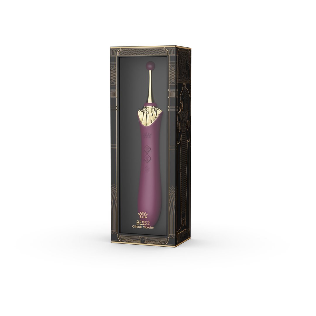 Clitorale Vibrator - Fluweel Paars - Pleasureplay Luxe VibratorZalo