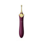 Clitorale Vibrator - Fluweel Paars - Pleasureplay Luxe VibratorZalo