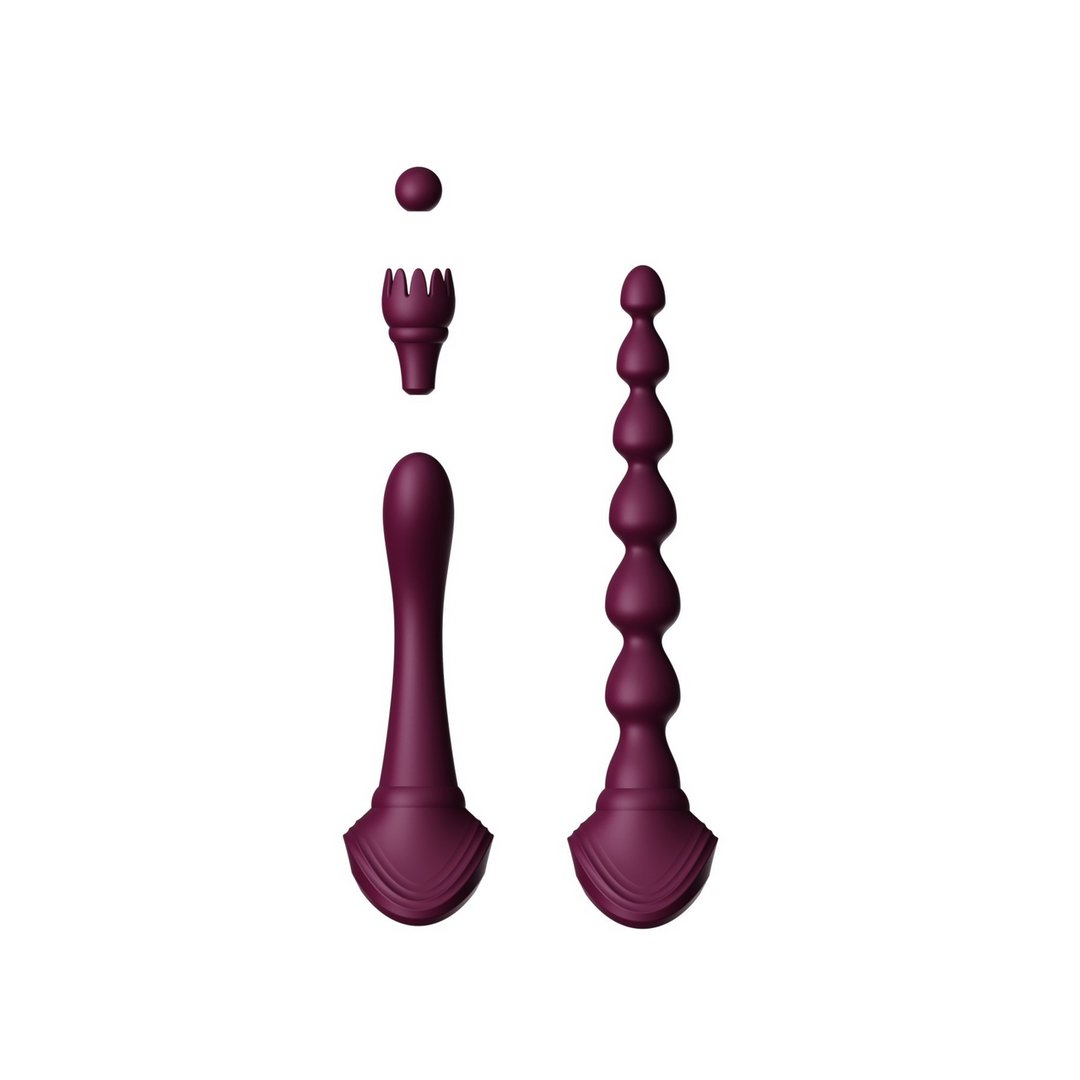 Clitorale Vibrator - Fluweel Paars - Pleasureplay Luxe VibratorZalo
