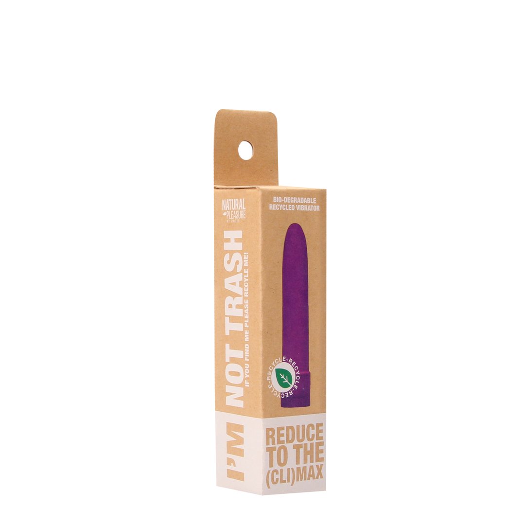 Biodegradable Vibrator - 14 cm - EroticToyzProducten,Toys,Vibrators,Klassieke Vibrators,,VrouwelijkNatural Pleasure by Shots