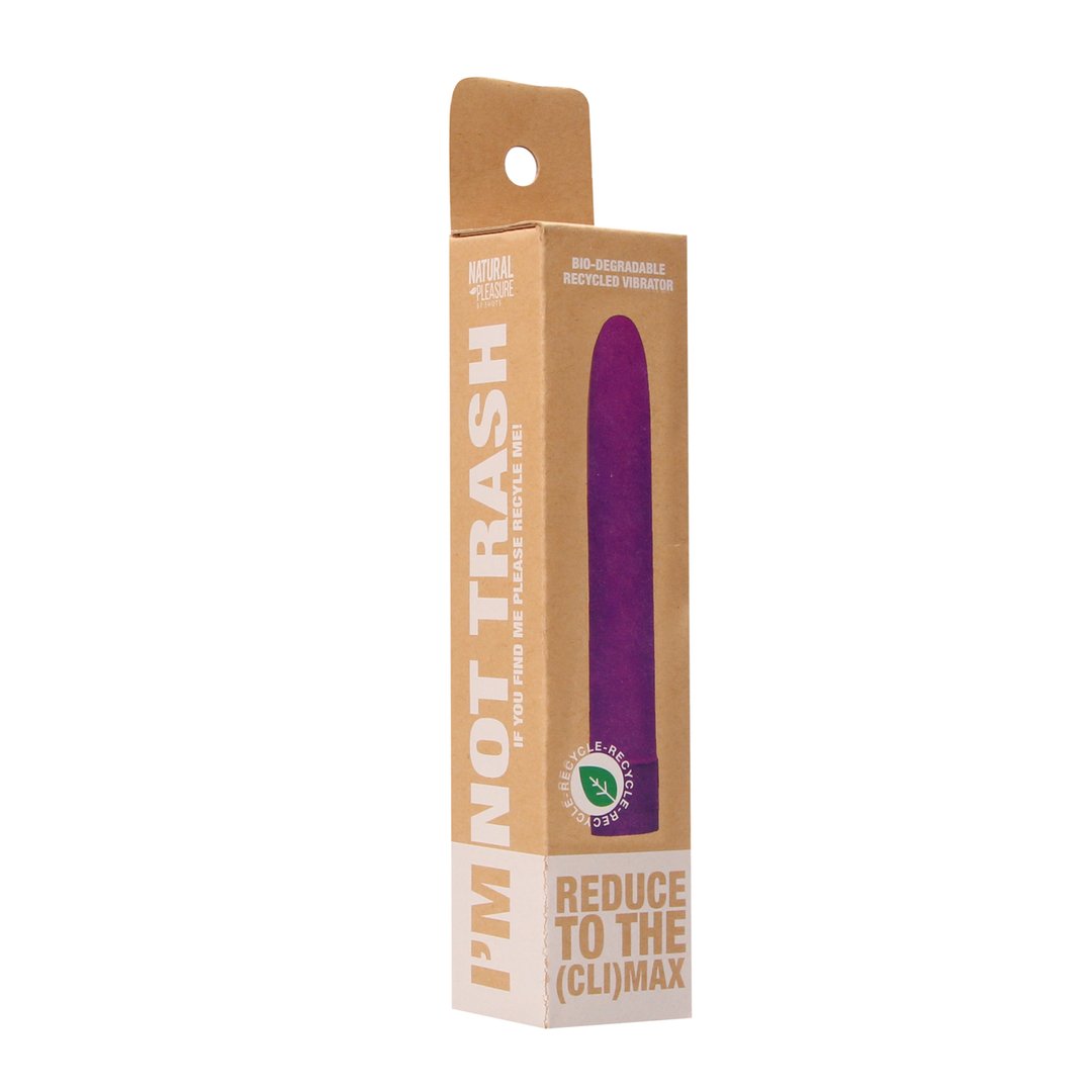 Biodegradable Vibrator - 18 cm - EroticToyzProducten,Toys,Vibrators,Klassieke Vibrators,,VrouwelijkNatural Pleasure by Shots