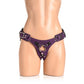 Bodice Deluxe - Leather Corset Harness - Purple - EroticToyzProducten,Toys,Toys voor Koppels,Voorbinddildo's,Nieuwe Producten,,GeslachtsneutraalXR Brands