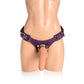 Bodice Deluxe - Leather Corset Harness - Purple - EroticToyzProducten,Toys,Toys voor Koppels,Voorbinddildo's,Nieuwe Producten,,GeslachtsneutraalXR Brands