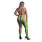 Bodystocking Met Halternek - Neon Roze of Neon Groen - Pleasureplay BodystockingsOuch! by Shots