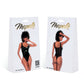 Bodysuit - Vinyl & Tule Zwart, Maat L - Pleasureplay Bodysuits TeddiesMapalé