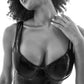 Bodysuit - Vinyl & Tule Zwart, Maat L - Pleasureplay Bodysuits TeddiesMapalé