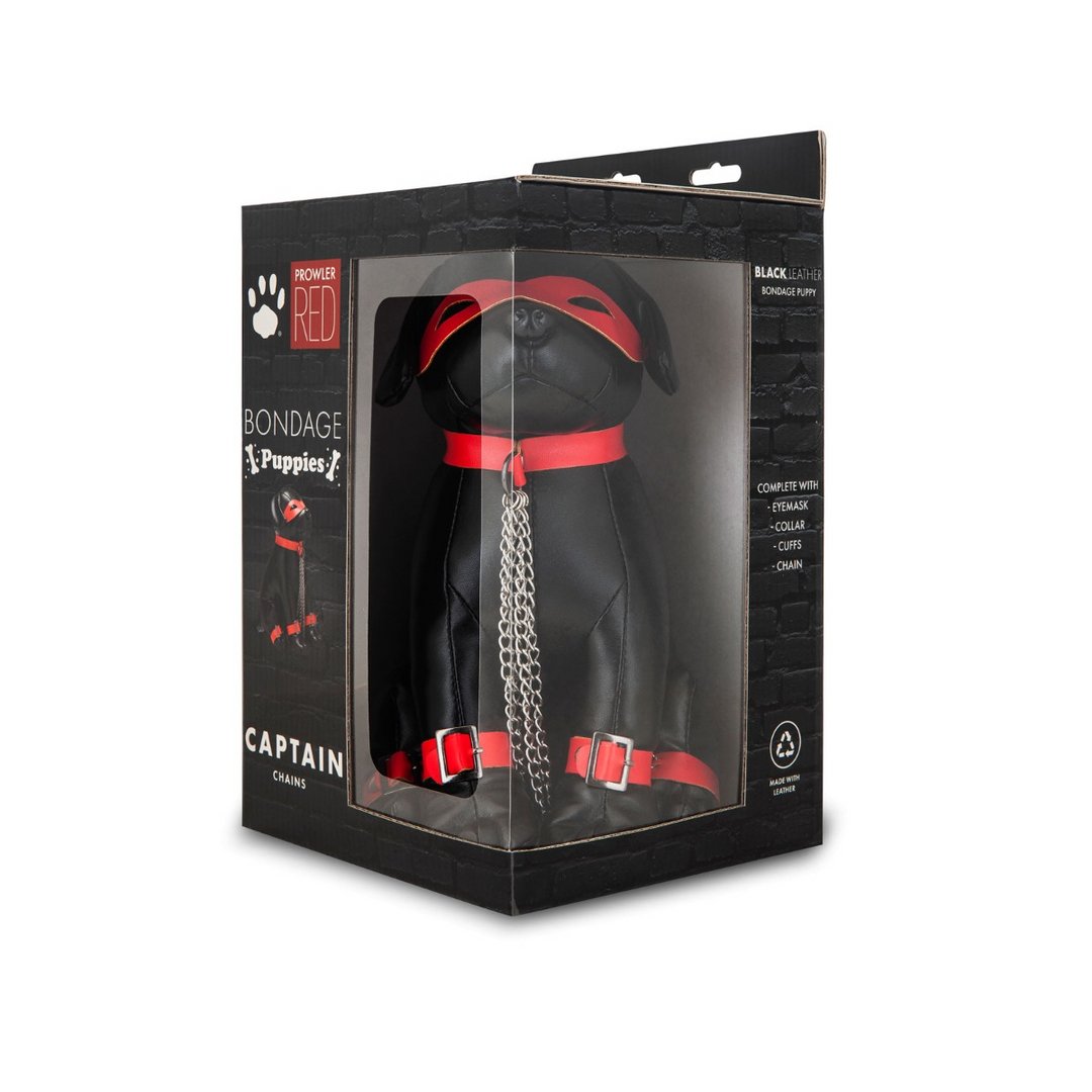 Bondage Set Met Kraag, Boeien en Oogmasker - Zwart - EroticToyzProducten,Grappige Erotische Gadgets,Feestartikelen,,GeslachtsneutraalProwler Red