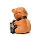 Bondage Teddybeer - Verbrand Bruin - 22 cm - Pleasureplay FeestartikelenXR Brands