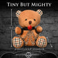 Bondage Teddybeer - Verbrand Bruin - 22 cm - Pleasureplay FeestartikelenXR Brands