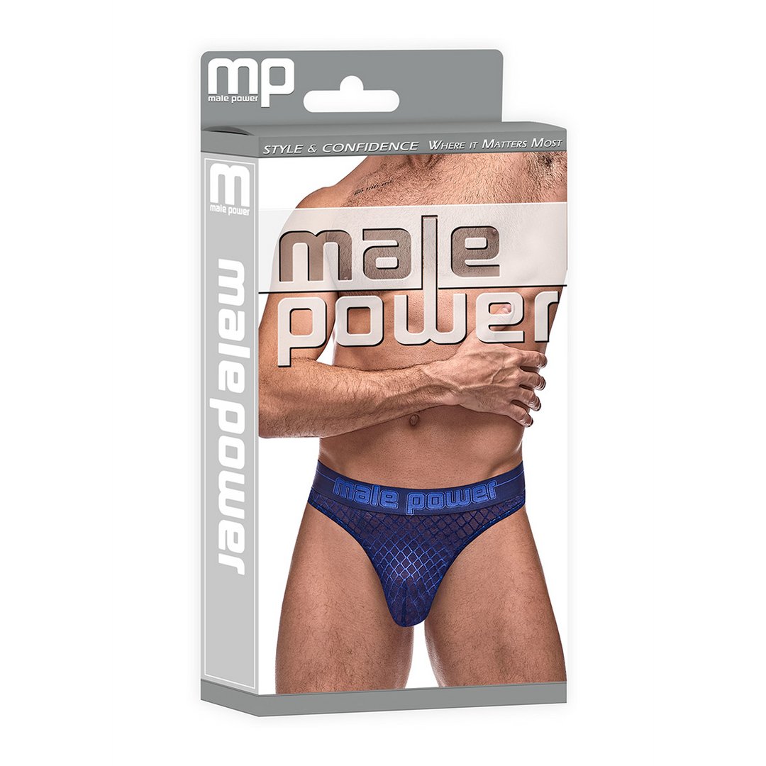 Bong Thong - M - Navy - EroticToyzProducten,Lingerie,Lingerie voor Hem,Strings,,MannelijkMale Power