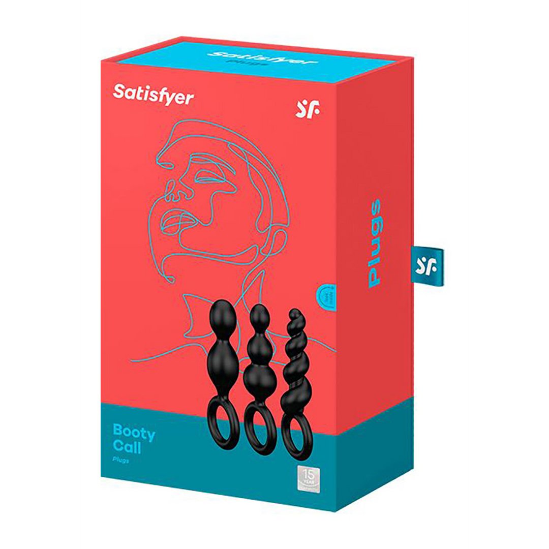 Anale Plug Set - Zwart - Pleasureplay Buttplugs Anale Dildo's Niet VibrerendSatisfyer