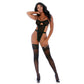 BoxEdgy Teddy met Verstelbare Bandjes - XL Cheetah Print - EroticToyzBodysuits TeddiesForplay