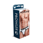 Brief - Wit/Zwart - Pleasureplay Producten,Lingerie,Lingerie voor Hem,Briefs,,MannelijkProwler