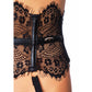Jarretellegordel Met Kousen - Plus Size Zwart - Pleasureplay Kousenbanden/Jarretels7 Heaven