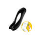 Vingervibrator - Siliconen Zwart - Pleasureplay VingervibratorSatisfyer