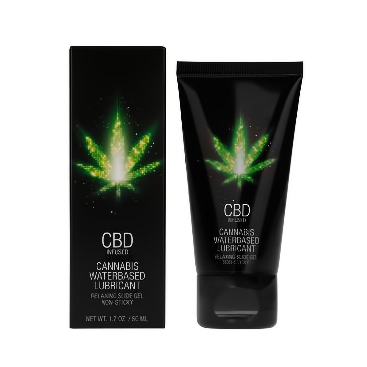 CBD Cannabis Waterbased Lubricant - 50 ml - EroticToyzProducten,Veilige Seks, Verzorging Hulp,Glijmiddelen,Andere Glijmiddelen,,GeslachtsneutraalPharmquests by Shots