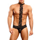 Choker Thong - M - Black - EroticToyzProducten,Lingerie,Lingerie voor Hem,Strings,,MannelijkMale Power