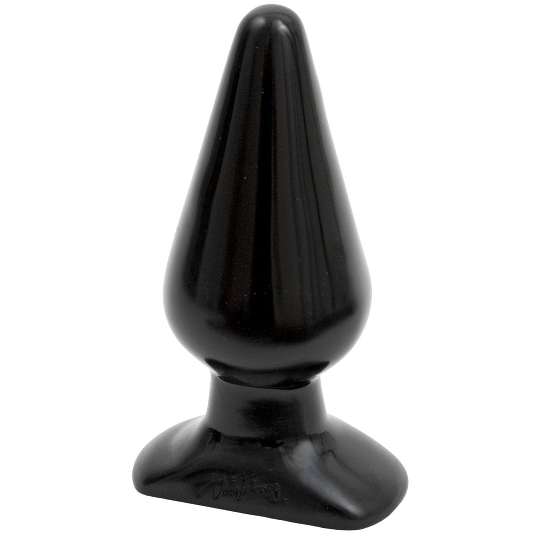 Butt Plug Met Uitlopende Basis - Zwart - 15 cm - Pleasureplay Buttplugs Anale Dildo's Niet VibrerendDoc Johnson