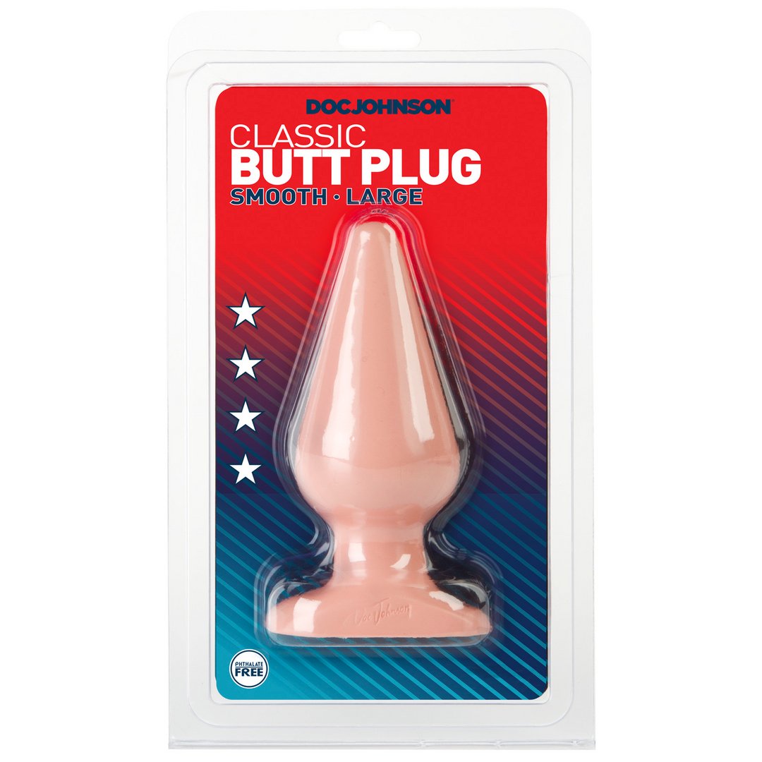 Butt Plug - Vleeskleurig - 15 cm - Pleasureplay Buttplugs Anale Dildo's Niet VibrerendDoc Johnson