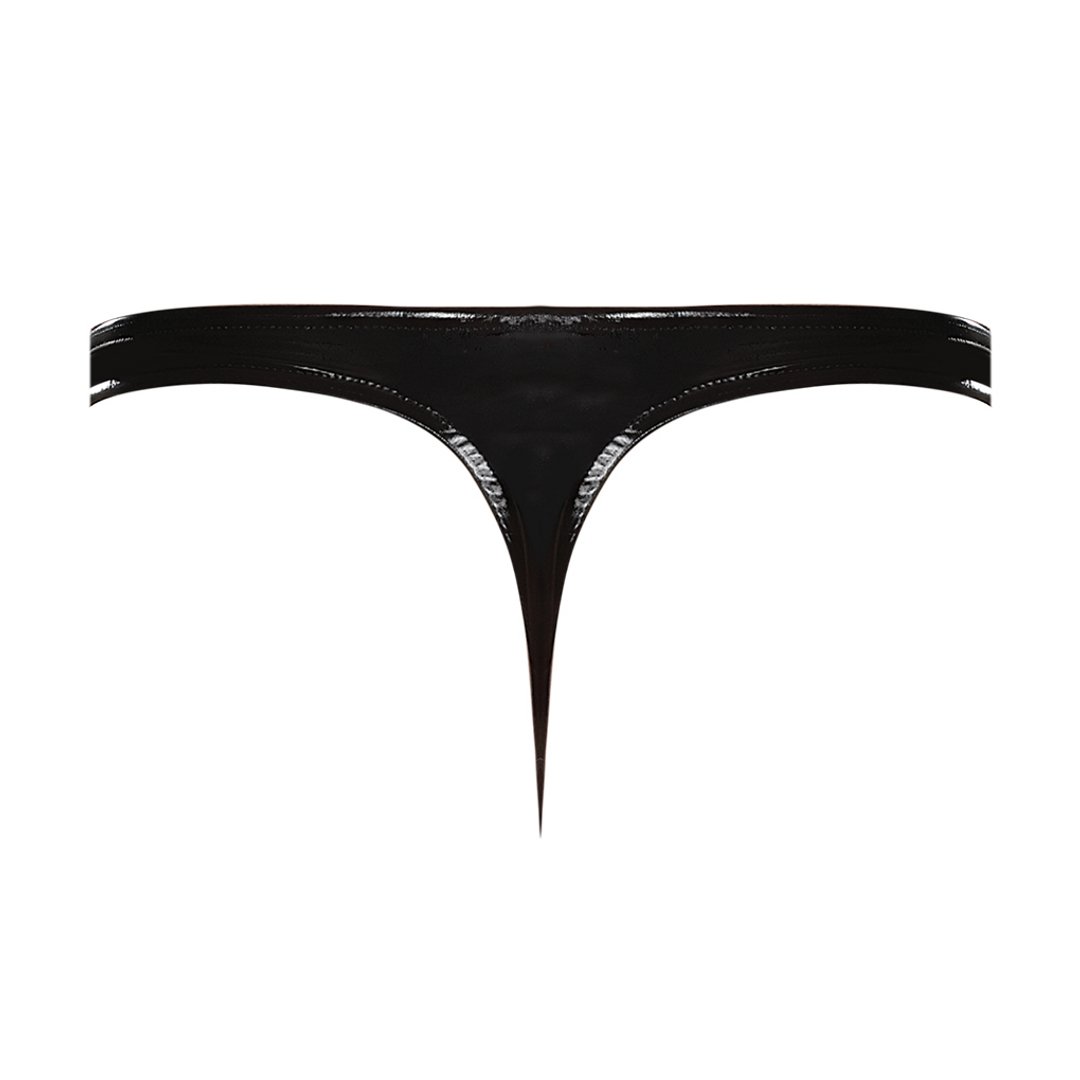 String - Zwart - L - Pleasureplay StringsMale Power