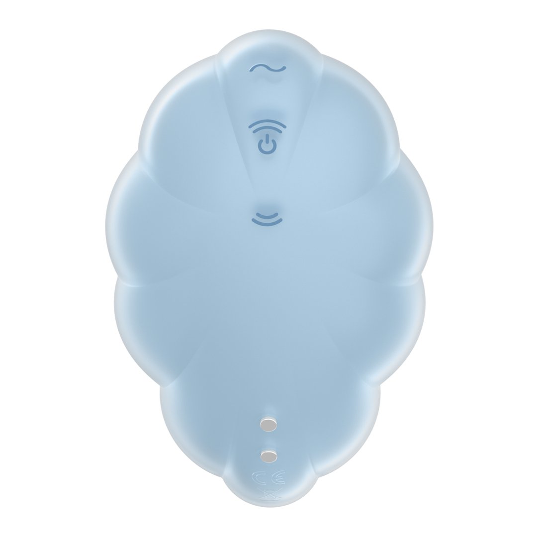 Luchtdruk Vibrator - Blauw Siliconen - Pleasureplay Air PulseSatisfyer