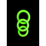 Cockring Set - Glow in the Dark - 3 Pieces - EroticToyzProducten,Toys,Toys voor Mannen,Cockringen,,MannelijkOuch! by Shots