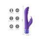 Siliconen Vibrator - Paars - Pleasureplay Rabbit VibratorsMaiatoys