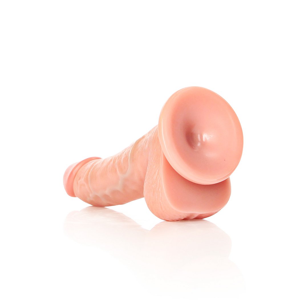 Curved Realistic Dildo with Balls and Suction Cup - 15,5 cm - EroticToyzProducten,Toys,Dildos,Realistische Dildo's,,GeslachtsneutraalRealRock by Shots