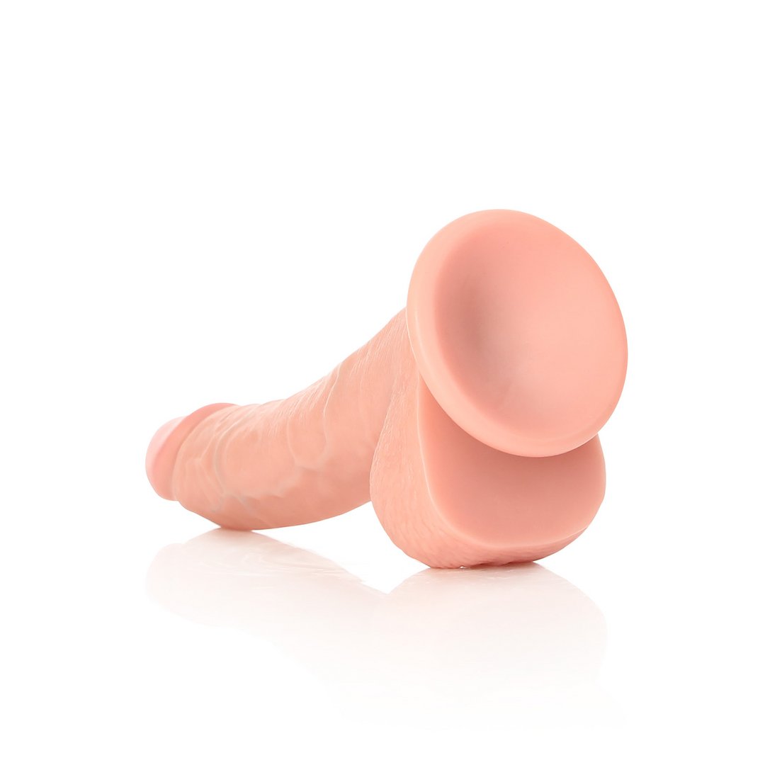 Curved Realistic Dildo with Balls and Suction Cup - 20,5 cm - EroticToyzProducten,Toys,Dildos,Realistische Dildo's,,GeslachtsneutraalRealRock by Shots